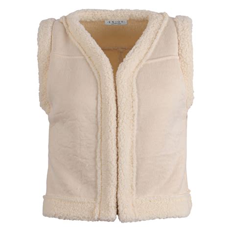 enjoy gilet teddy